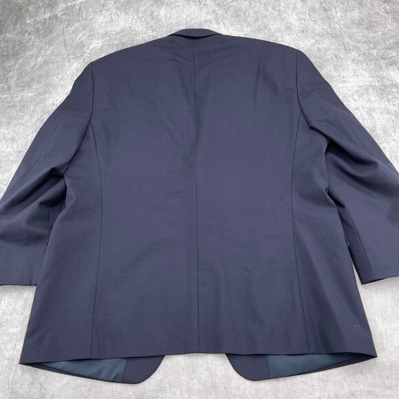 Ralph Lauren Ralph Blazer Men 44 Blue Pewter Shield Button Wool Stretch Canada - Picture 12 of 16